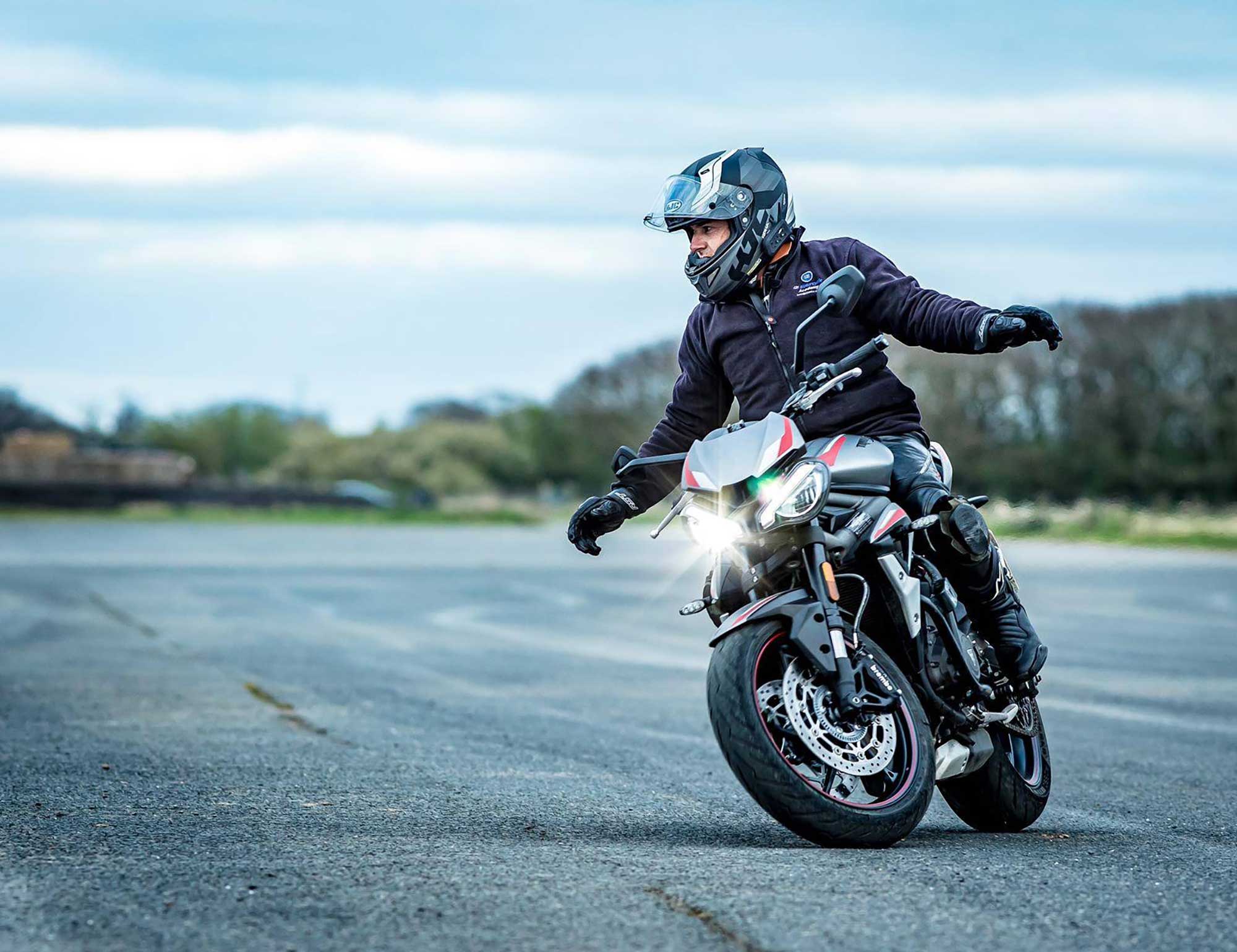 Massbrook Driving School Advanced Motorcycle Slow Speed Control Training Course
